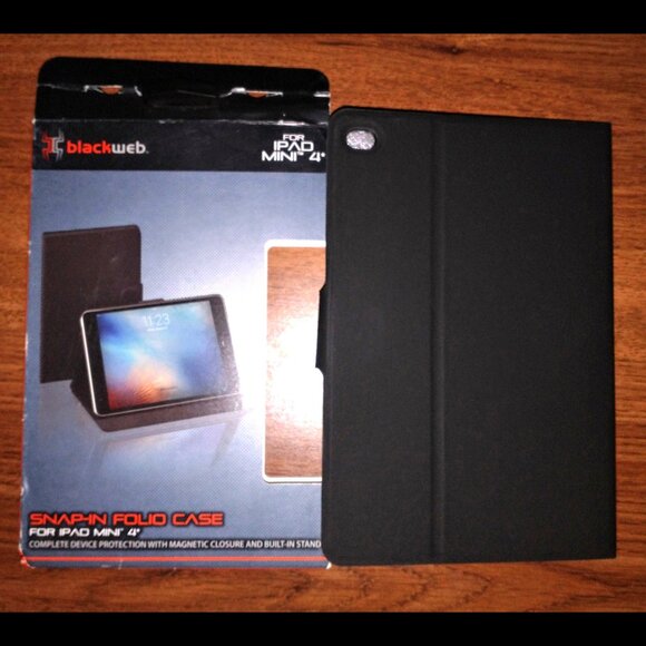 Blackweb iPad Mini 4 and 5th Gen Magnetic Folio Tablet Case - Picture 2 of 9